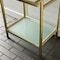 Kingston Brass VPB2216307 22-Inch Console Sink Base with Glass Shelf, Brushed Brass VPB2216307 - alternate 5
